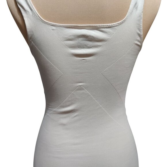 Blanqi Everyday S White Seamless Maternity Support Tank Top Belly Compression - Picture 5 of 10